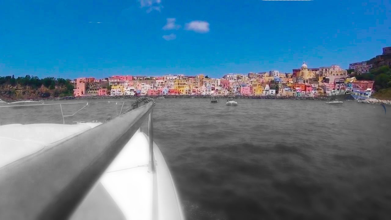 Estate a Napoli, da Bacoli a Procida in barca (GoPro Hero Session)
