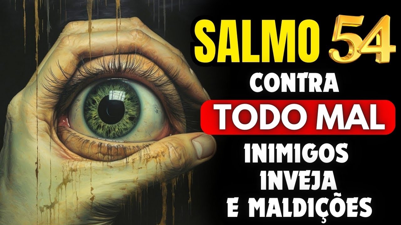 SALMO 54 PODEROSO — ORAÇÃO PARA DESTRUIR INIMIGOS, QUEBRAR MALDIÇÕES E TODO TIPO DE MAL.