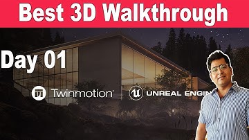 LIVE 🔴TWINMOTION 2020 I Amazing things about Twinmotion I Twinmotion Tutorial 2020.2 Updated Day 01