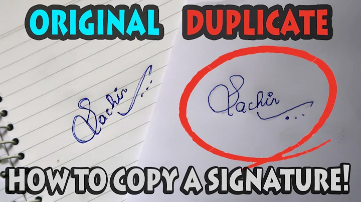 How do you tell if a signature is real or stamped? (2025)