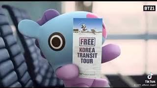 .BT21 Airport Journey🌍✈✈