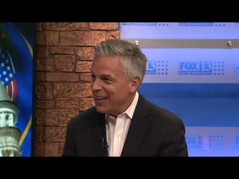 Video: Jon Huntsman Jr:n nettoarvo: Wiki, naimisissa, perhe, häät, palkka, sisarukset