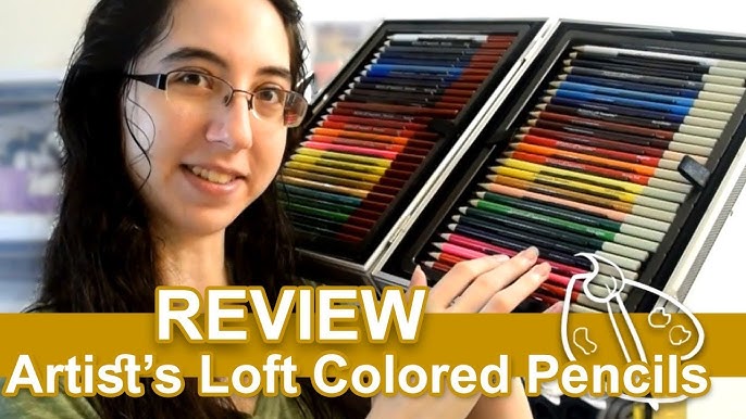 Soucolor Color Pencil Demo & Review 