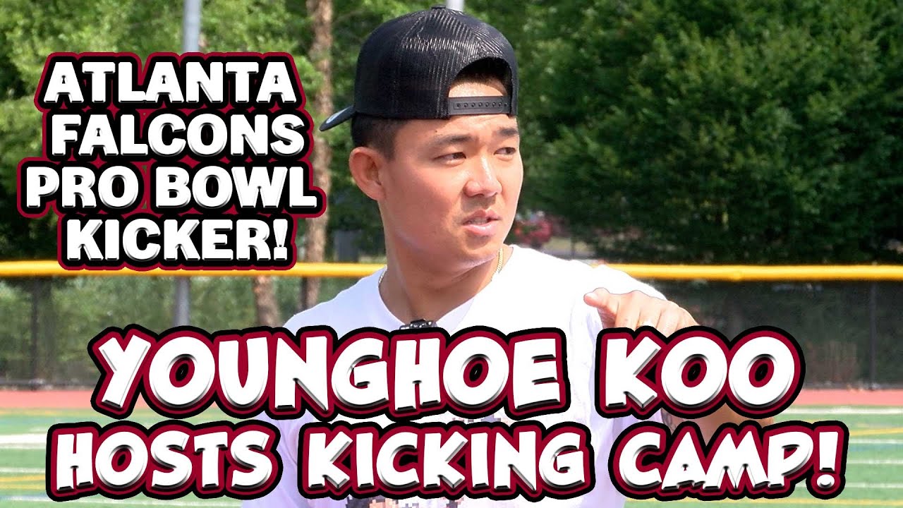Younghoe Koo Comes Back to NJ! Atlanta Falcons Kicker Hosts Kicking