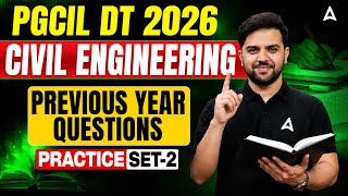 PGCIL DT 2026 | PGCIL DT Civil Engineering Practice Set | PGCIL DT Civil Engineering PYQs