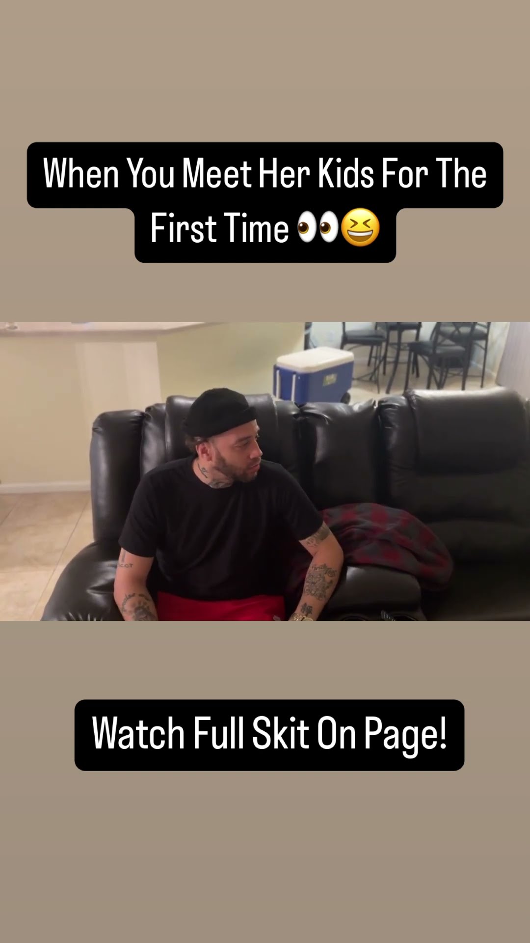 When You Meet Her Kids For The First Time!??‍♂️???