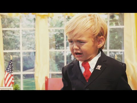 Baby Trump Trashes