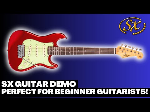 SX Strat-Style Guitar - Perfect for Beginner Guitarists! - YouTube