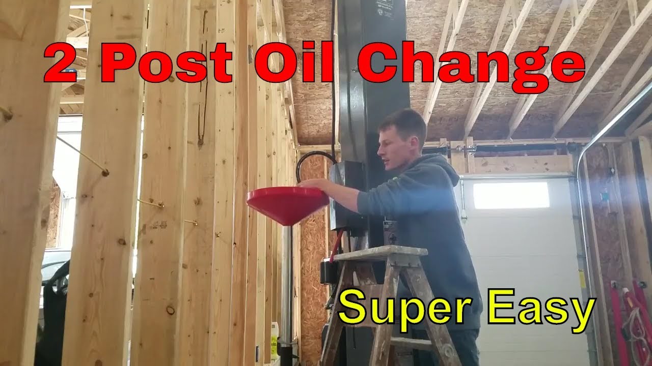 How To Change The Oil On ANY Vehicle lift YouTube