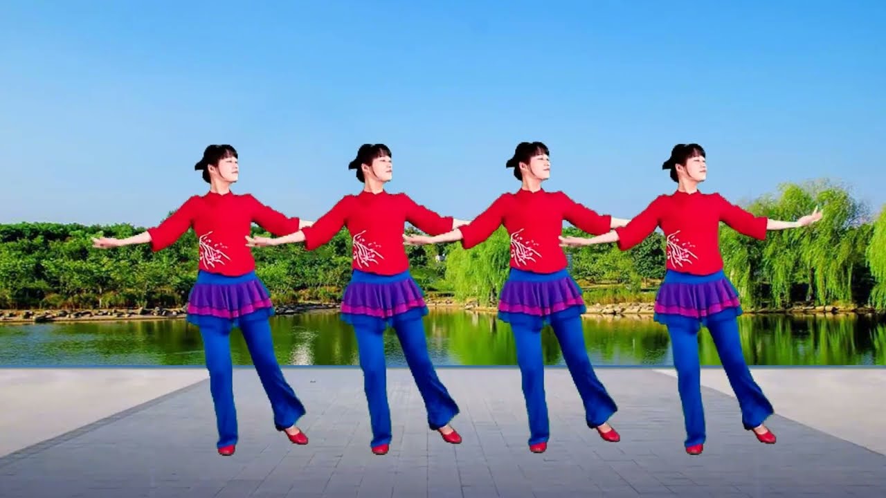 入门广场舞《等你等了那么久》甜美情歌，简单舞步，老少皆宜