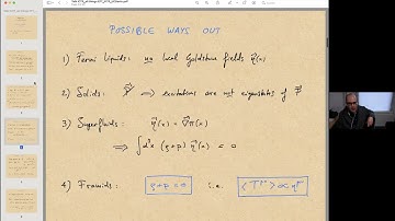 Alberto Nicolis: An Analog of the Cosmological Constant Problem: Vacuum Energy in Framids