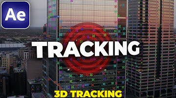 3D TEXT TRACKING in After Effects