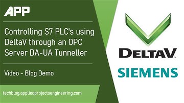 Control Siemens devices from DeltaV