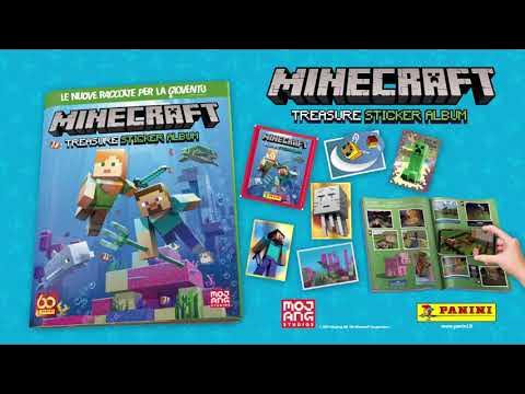 Album Minecraft 50 Figurinhas & 1 Album Gratuito.