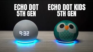 Famous Echo Showdown - Echo dot 5th gen vs Echo dot kids 5th gen Wealth