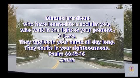 Psalm 89:15-16 Amen @jesusisoursavior4ever