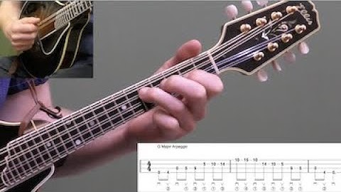 Arpeggio Shifting Exercises | Beginner Bluegrass Mandolin Lesson With Tab