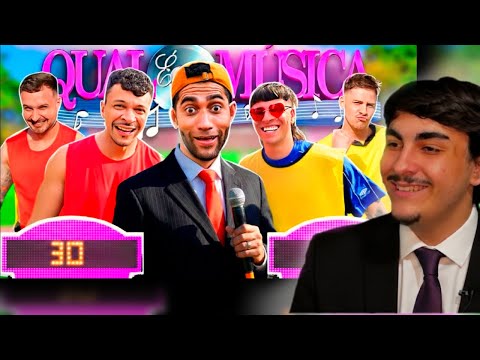 BODE PELA PRIMEIRA VEZ DE APRESENTADOR 😂🎵 QUAL É A MÚSICA ft. PEIXINHO - React: Reversão