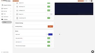 Manage Live Display During an Event