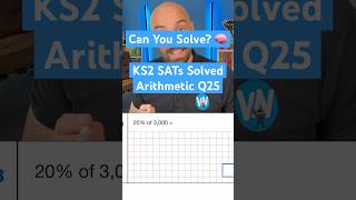 KS2 SATs Solved - Arithmetic 25 - Percentages | Year 6 SATs