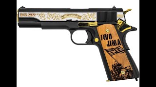 Un Must-Have Pour Collectionneurs Et Pionnés G&G Gpm1911 Iwo Jima Édition Limitée Airsoft
