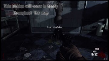 Black Ops 2 Zombies - TranZit buildables/ Turbine-Zombie Shield-Turret-Power Switch