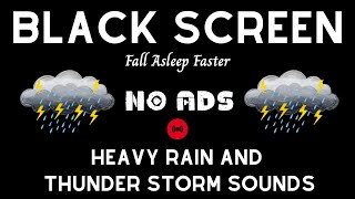 Relaxing Thunder &amp; Rainstorm Sounds for Better Sleep | Stress Relief Soundscape