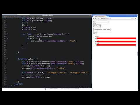 45  JavaScript Conditional ternary operator
