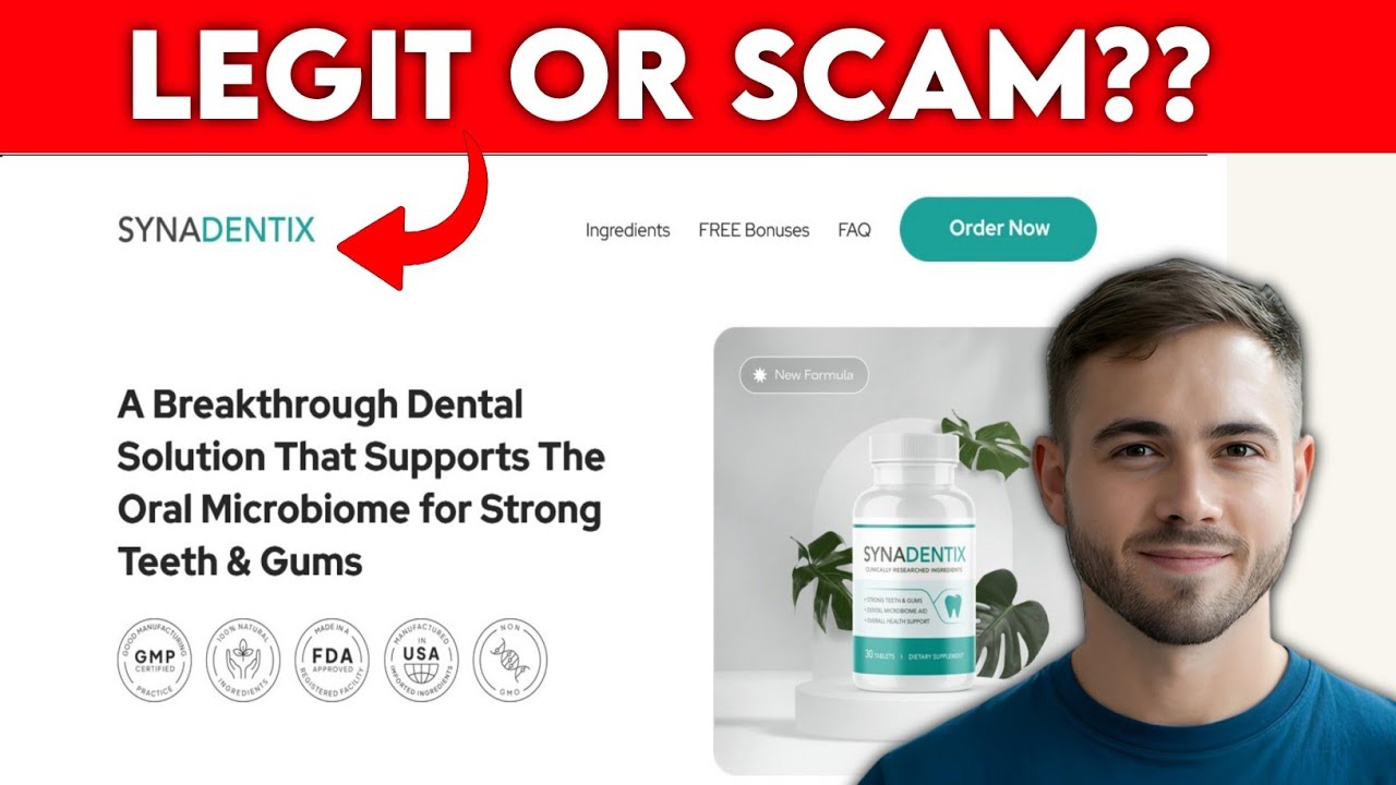 Synadentix Review 2026 | Legit Oral Microbiome Aid or Dental Scam?