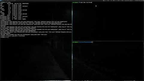 Using blkid to modify /etc/fstab