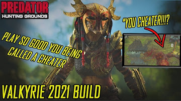SALTY FIRETEAM ACCUSING ME A CHEATER!!!?? | PREDATOR HUNTING GROUNDS VALKYRIE 2021 BUILD LVL 150