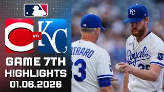 Cincinnati Reds Vs Kansas City Royals Game 7th Highlights June 01, 2026 MLB Season 2026