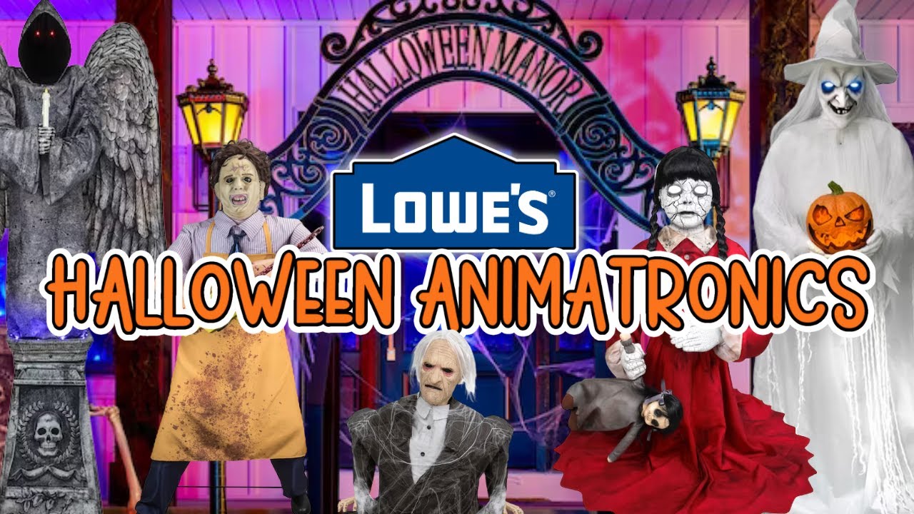 LOWES HALLOWEEN ANIMATRONICS 2023 PREVIEW New Halloween Animatronics LOWES HALLOWEEN ANIMATRONICS 2023 PREVIEW New Halloween Animatronics
