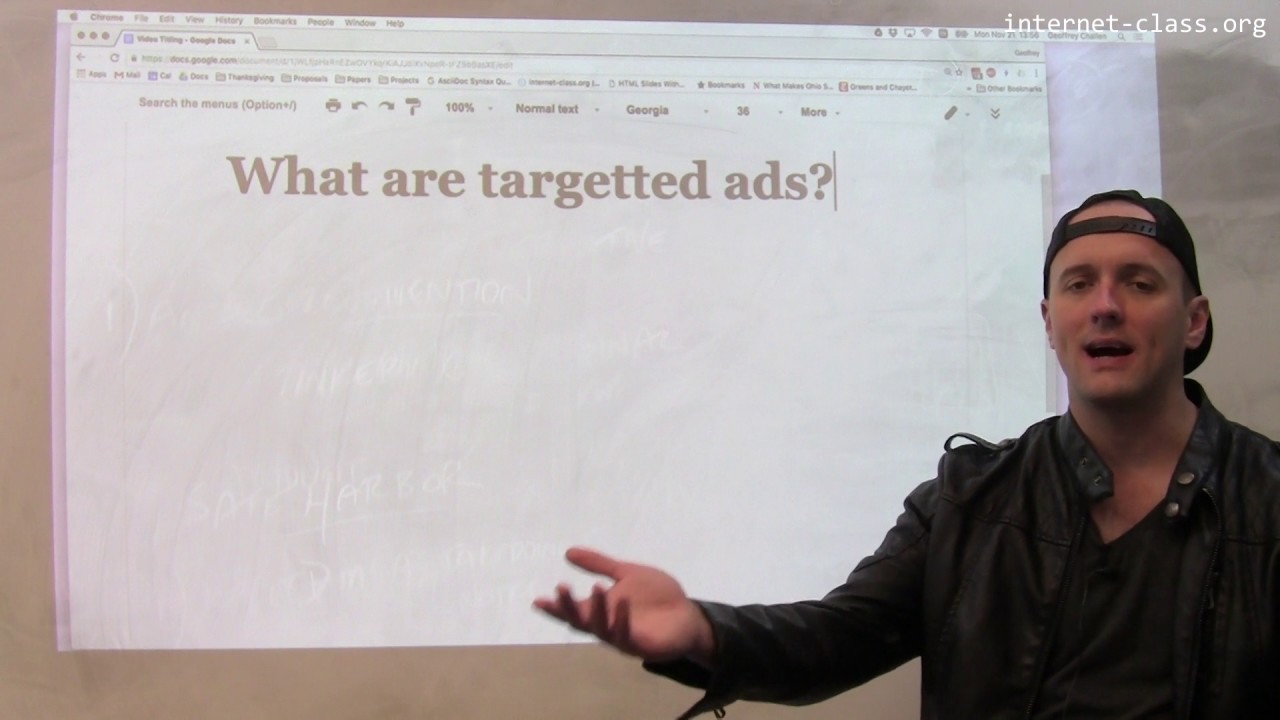 What is ad targeting?