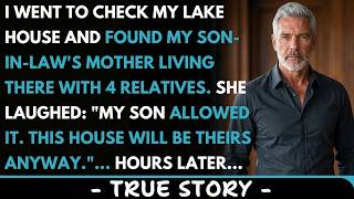 I Went To Check My Lake House And Found My Son In Law's Family Living There With 4 Relatives  So I News