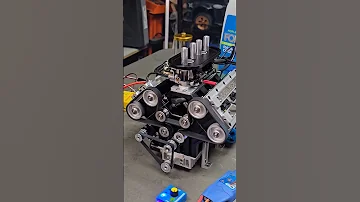 1 4 SCALE MINI V8 ENGINE SOUNDS AMAZING 