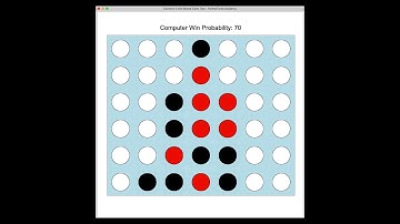 Connect Four with Monte Carlo Tree and Python Turtle