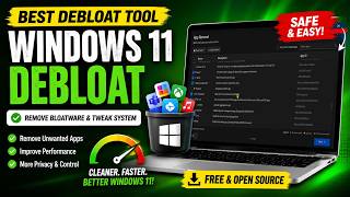 Make Windows 11 Cleaner & Faster With Windows11Debloat