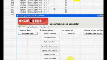 Excel2Sage: How to import a Nominal Ledger Journal in to Sage 50 from Excel