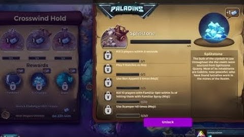Paladins "Beach Bash" Event Pass - Trials Of The Realm: Crosswind Hold Challenges