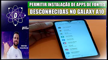 Como ativar fontes desconhecidas no Samsung A11?