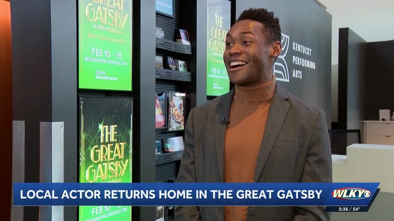 Louisville actor returns home to perform in 'The Great Gatsby