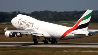 Unbelieveable Boeing 747-400 Very Early Rotation ! 600 Meter Take-Off Run Of A Boeing 747 (HD)