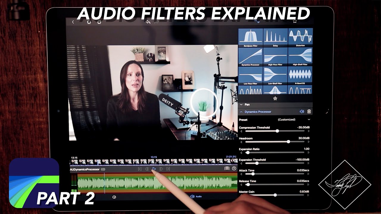 Audio Filters In LumaFusion Explained Part 2 YouTube