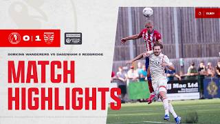 MATCH HIGHLIGHTS | Dorking Wanderers 0-1 Dagenham & Redbridge | National League South