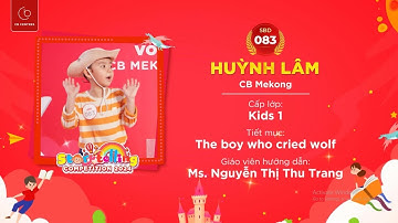 STORYTELLING COMPETITION 2024 - THE SECOND PRIZE - THE BOY WHO CRIED WOLF
