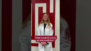What inspired you to go into medicine?