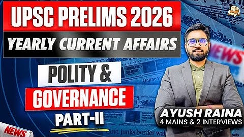 UPSC RECAP 2025: Complete Polity & Governance Current Affairs | UPSC Prelims 2026 | Sleepy Classes