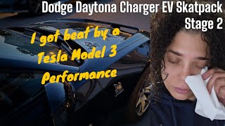 A Tesla Model 3 Performance Beat My Daytona Charger Scatpack EV