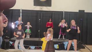 Chicken Dance at Wurstfest 